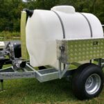 525GH Galvanized Trailer with custom tool box